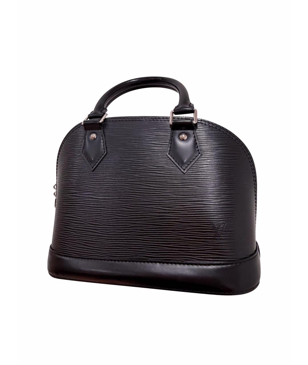 LOUIS VUITTON Черная сумка с короткими ручками, фото 1