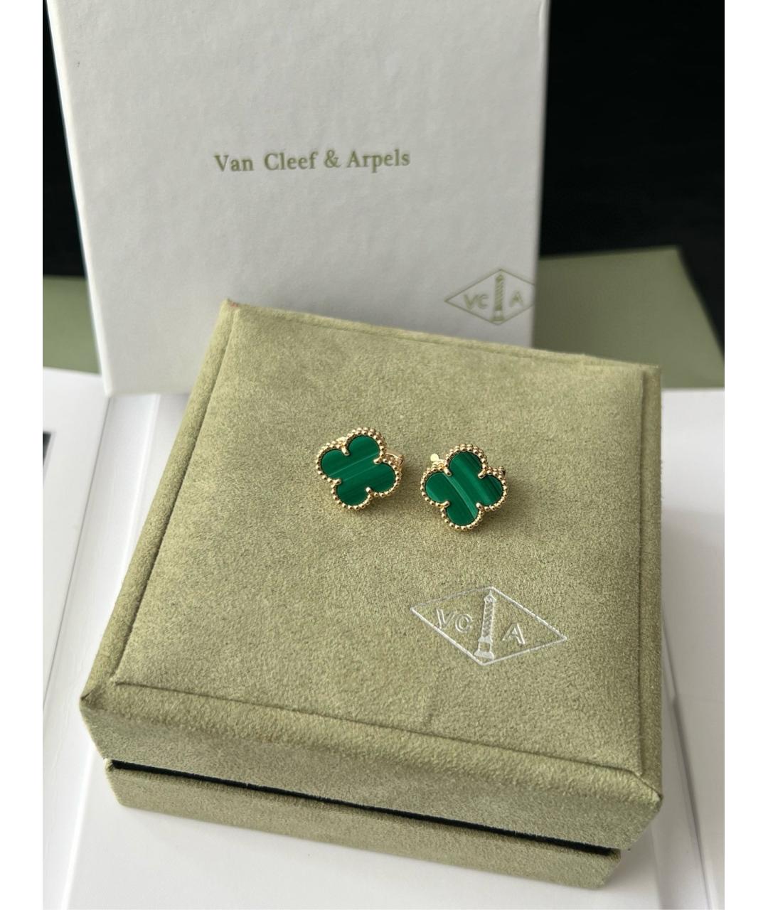 VAN CLEEF & ARPELS Золотые серьги из розового золота, фото 5