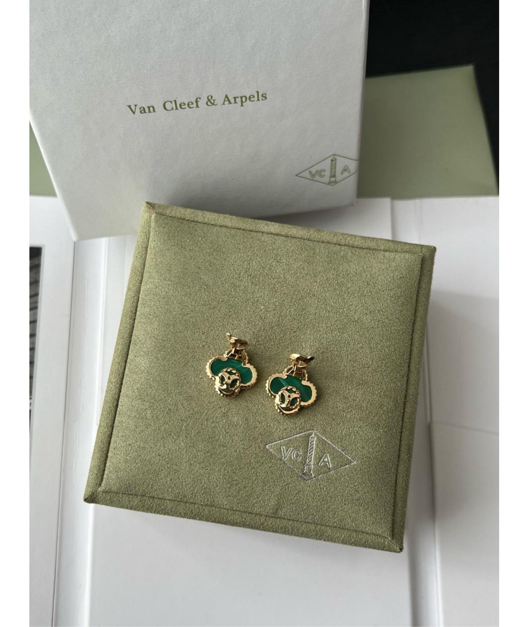 VAN CLEEF & ARPELS Золотые серьги из розового золота, фото 2