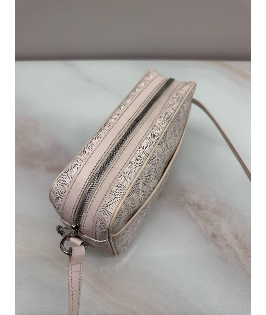 GOYARD Белая сумка на плечо, фото 3