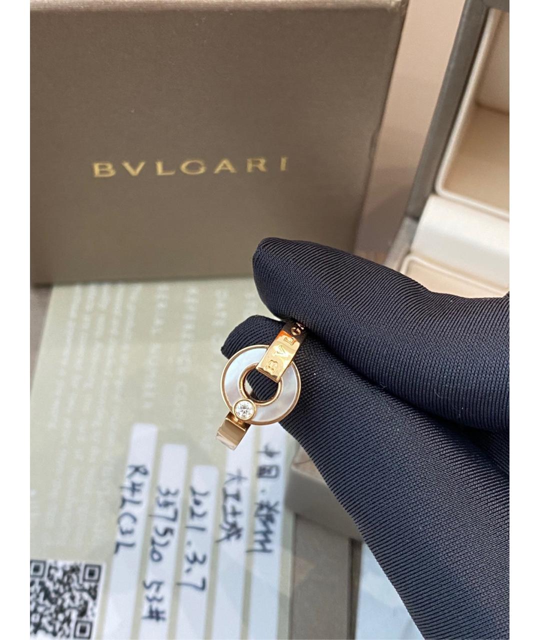 BVLGARI Золотое кольцо из розового золота, фото 5