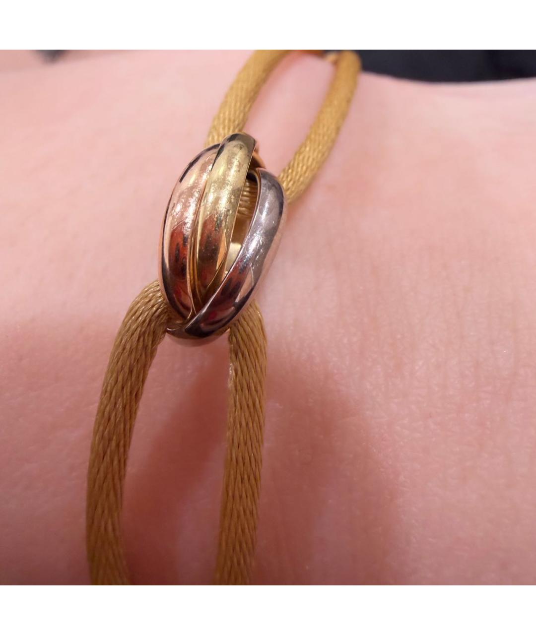 CARTIER Желтый браслет из розового золота, фото 3