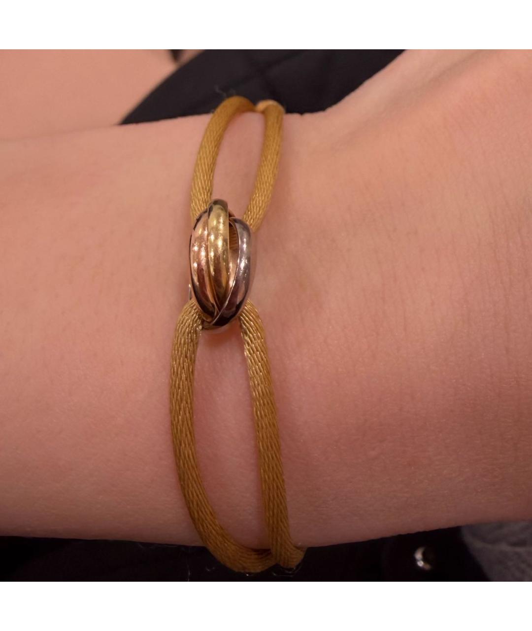 CARTIER Желтый браслет из розового золота, фото 2