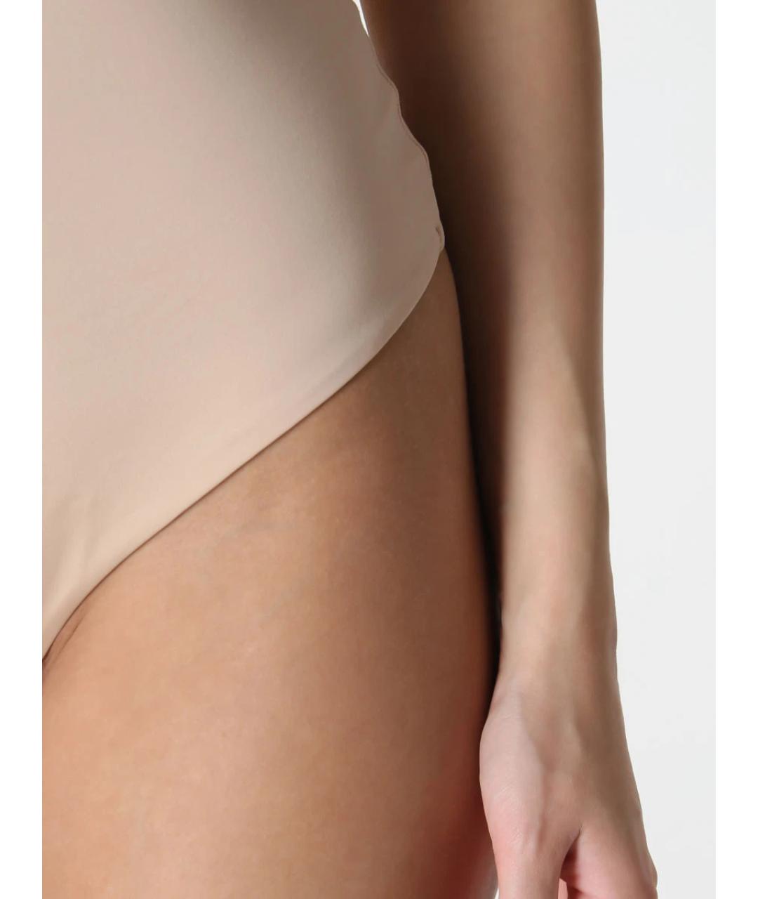 WOLFORD Бежевое полиамидовое боди, фото 4