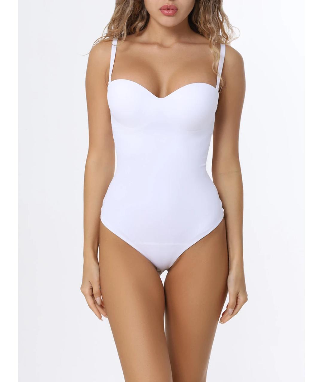 WOLFORD Белое полиамидовое боди, фото 2