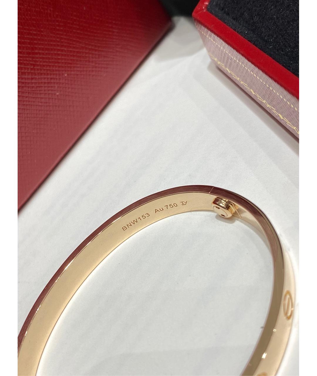 CARTIER Золотой браслет из розового золота, фото 4