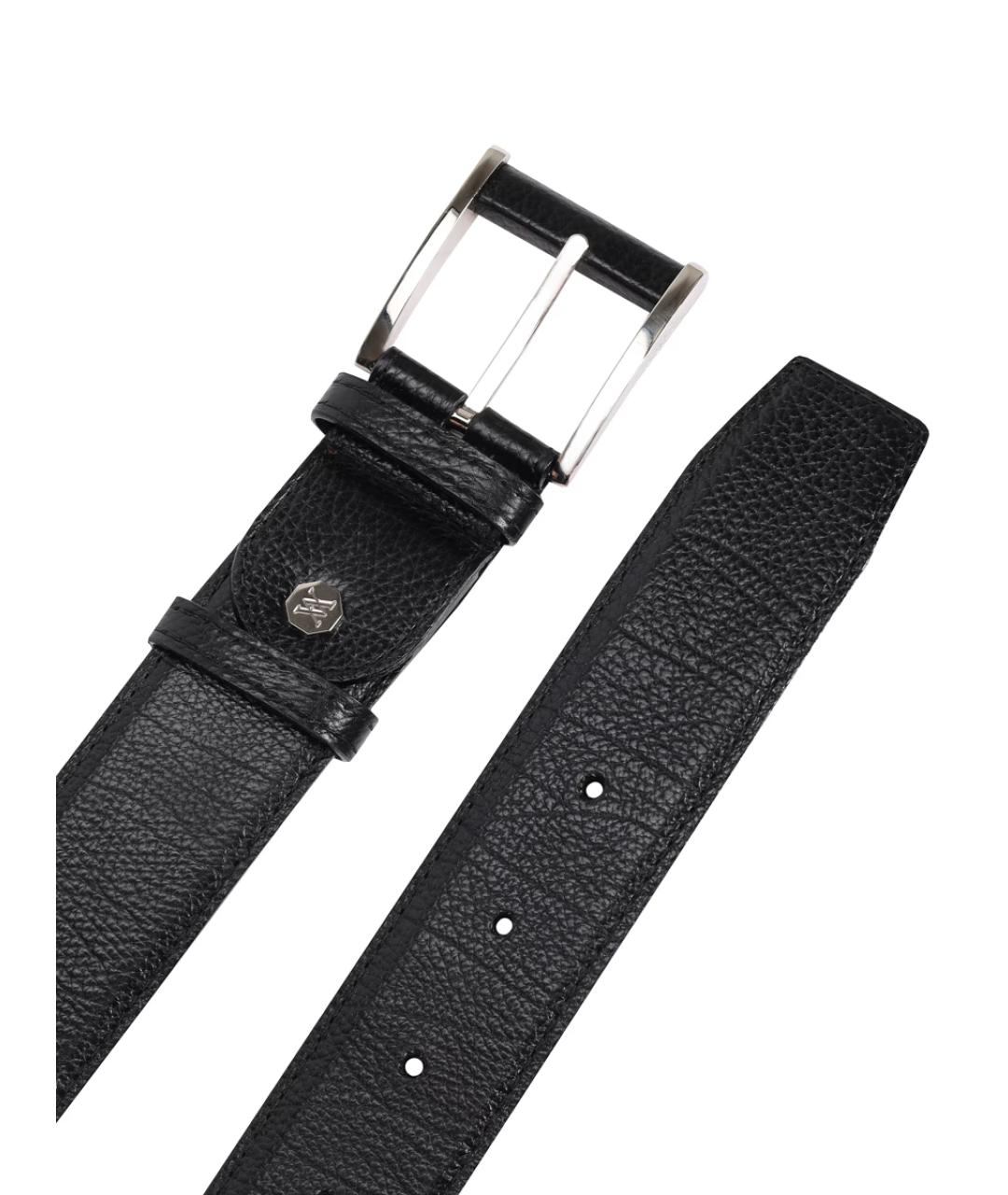 ARTIOLI Черный кожаный ремень, фото 3