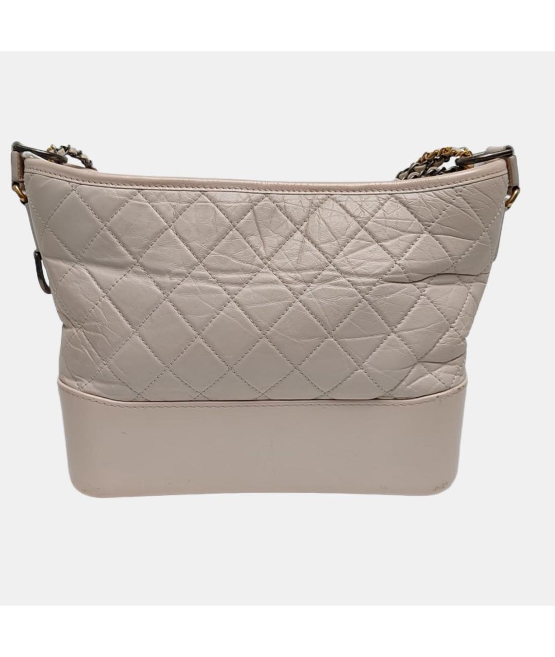 CHANEL Розовая кожаная сумка через плечо, фото 3