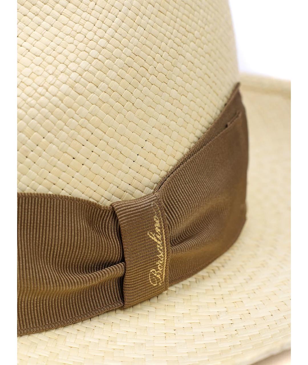 BORSALINO Бежевая шляпа, фото 3