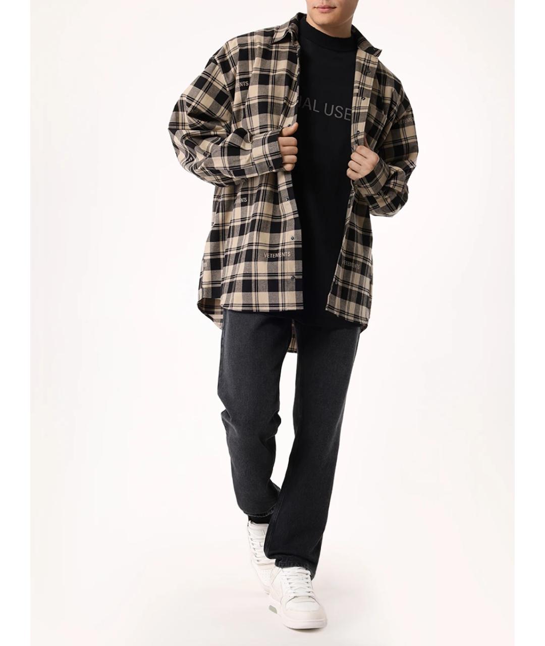 BALENCIAGA Черная хлопковая футболка, фото 2