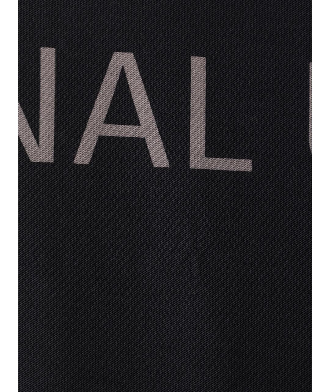 BALENCIAGA Черная хлопковая футболка, фото 6