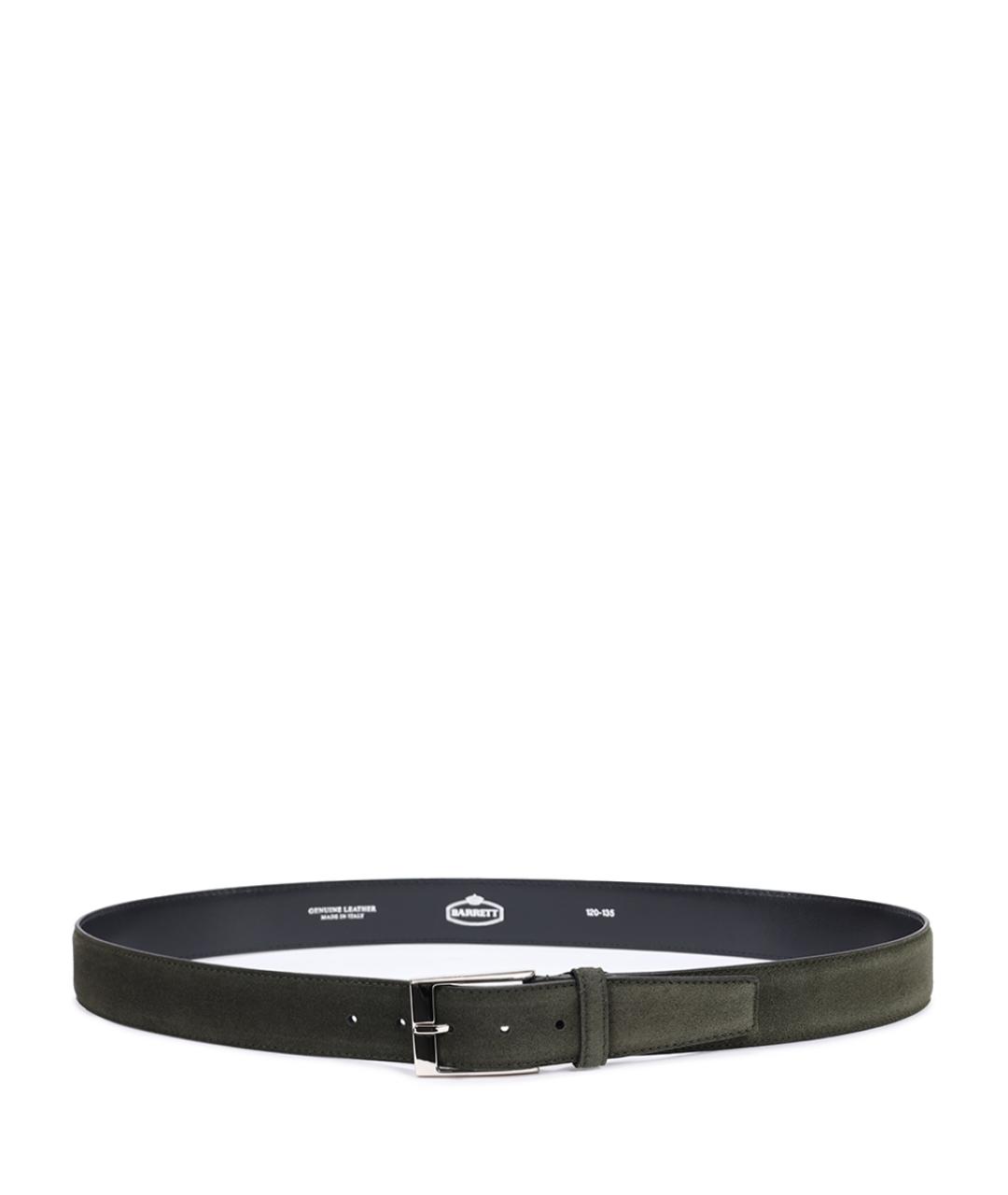 BARRETT Зеленый замшевый ремень, фото 2