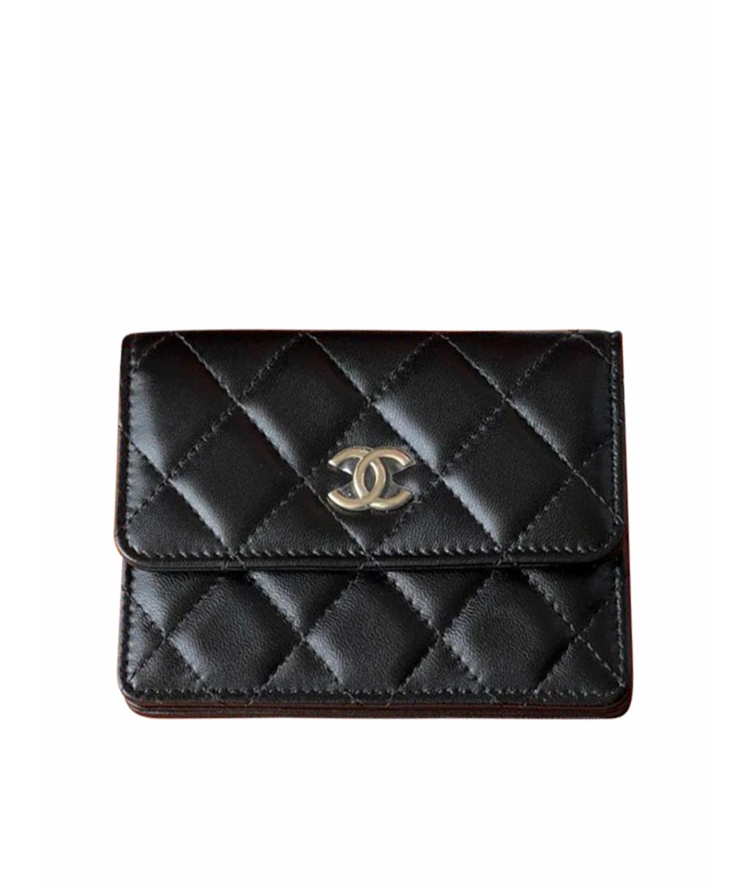 CHANEL Черная кожаная сумка через плечо, фото 1