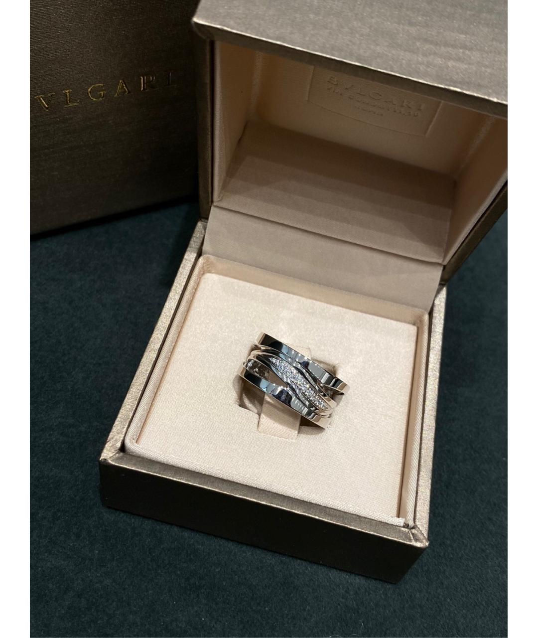 BVLGARI Серебряное кольцо из белого золота, фото 3