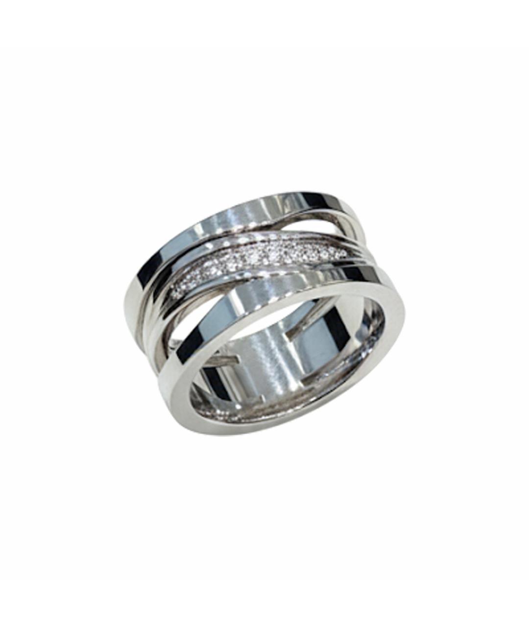 BVLGARI Серебряное кольцо из белого золота, фото 1