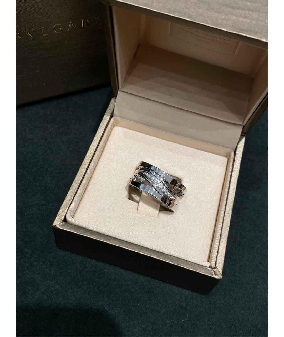 BVLGARI Серебряное кольцо из белого золота, фото 5