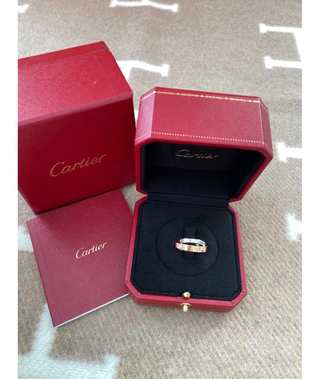 CARTIER Золотое кольцо из розового золота, фото 2