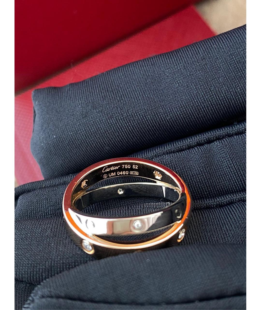 CARTIER Золотое кольцо из розового золота, фото 4