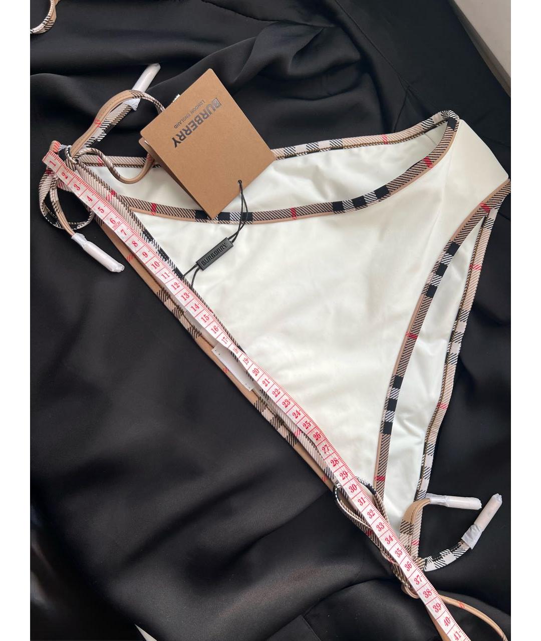 BURBERRY Белый полиамидовый купальник, фото 6