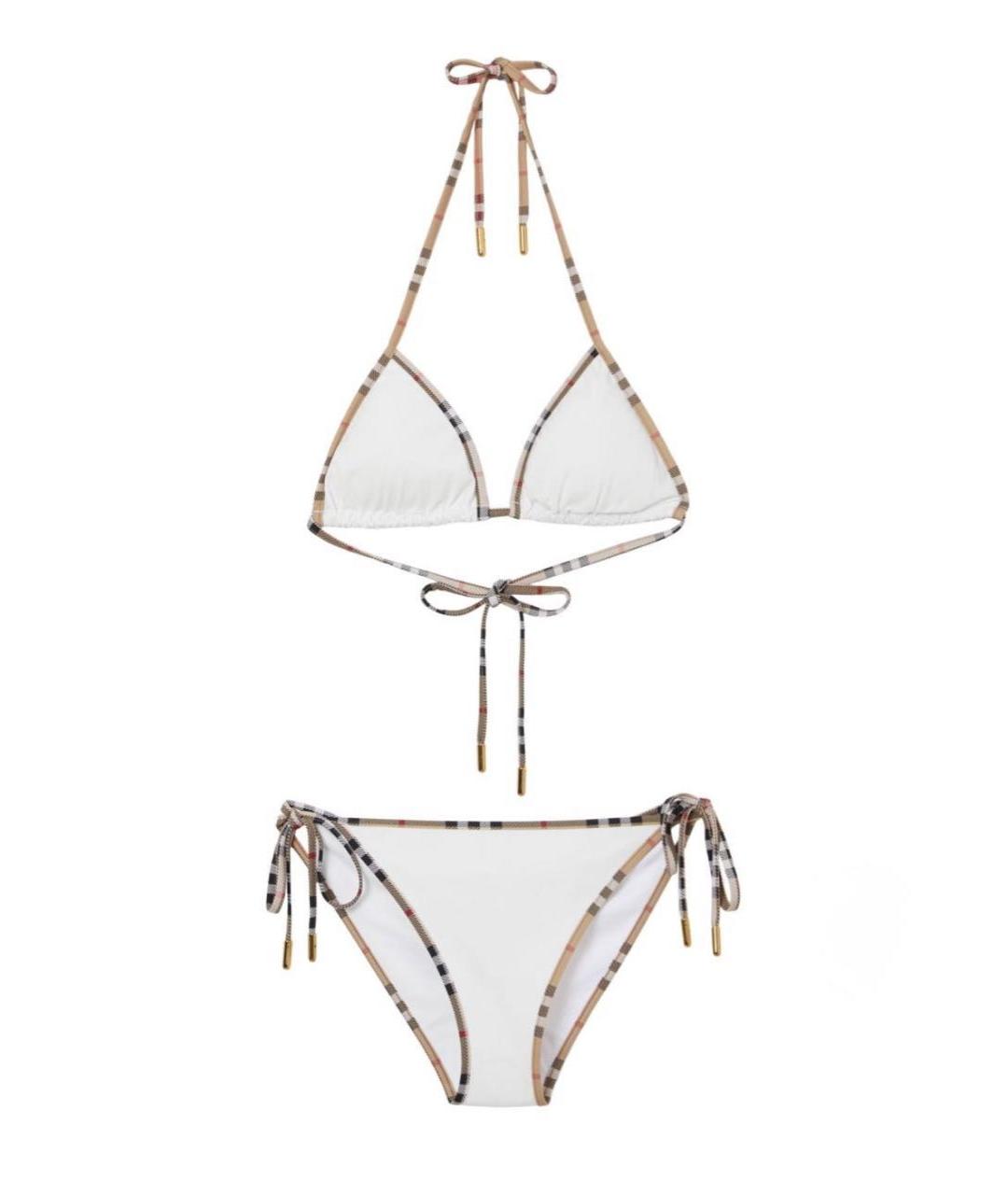 BURBERRY Белый полиамидовый купальник, фото 1