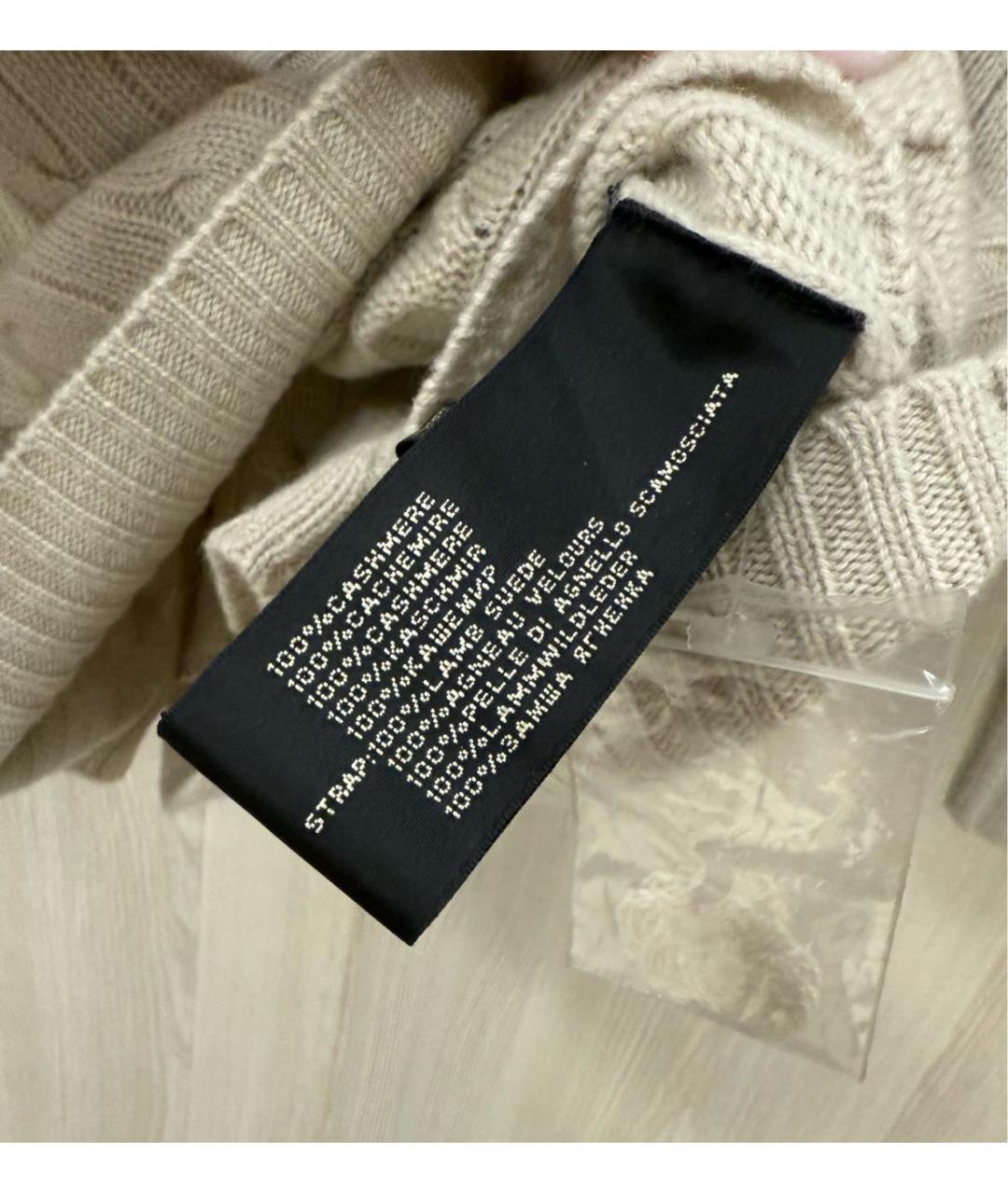 RALPH LAUREN Серый кашемировый джемпер / свитер, фото 5