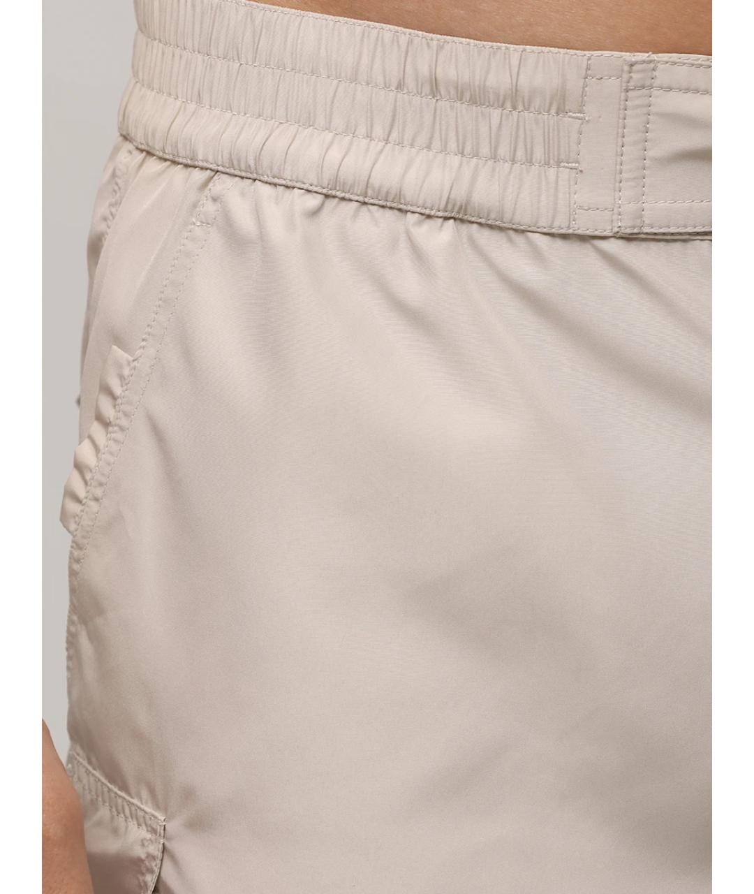 DOLCE&GABBANA Бежевые полиамидовые шорты, фото 4