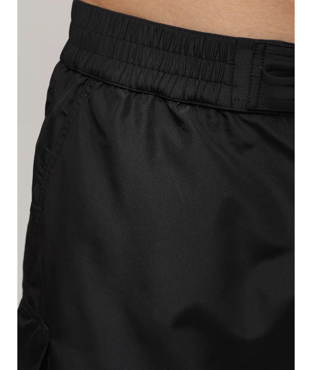 DOLCE&GABBANA Черные полиамидовые шорты, фото 4