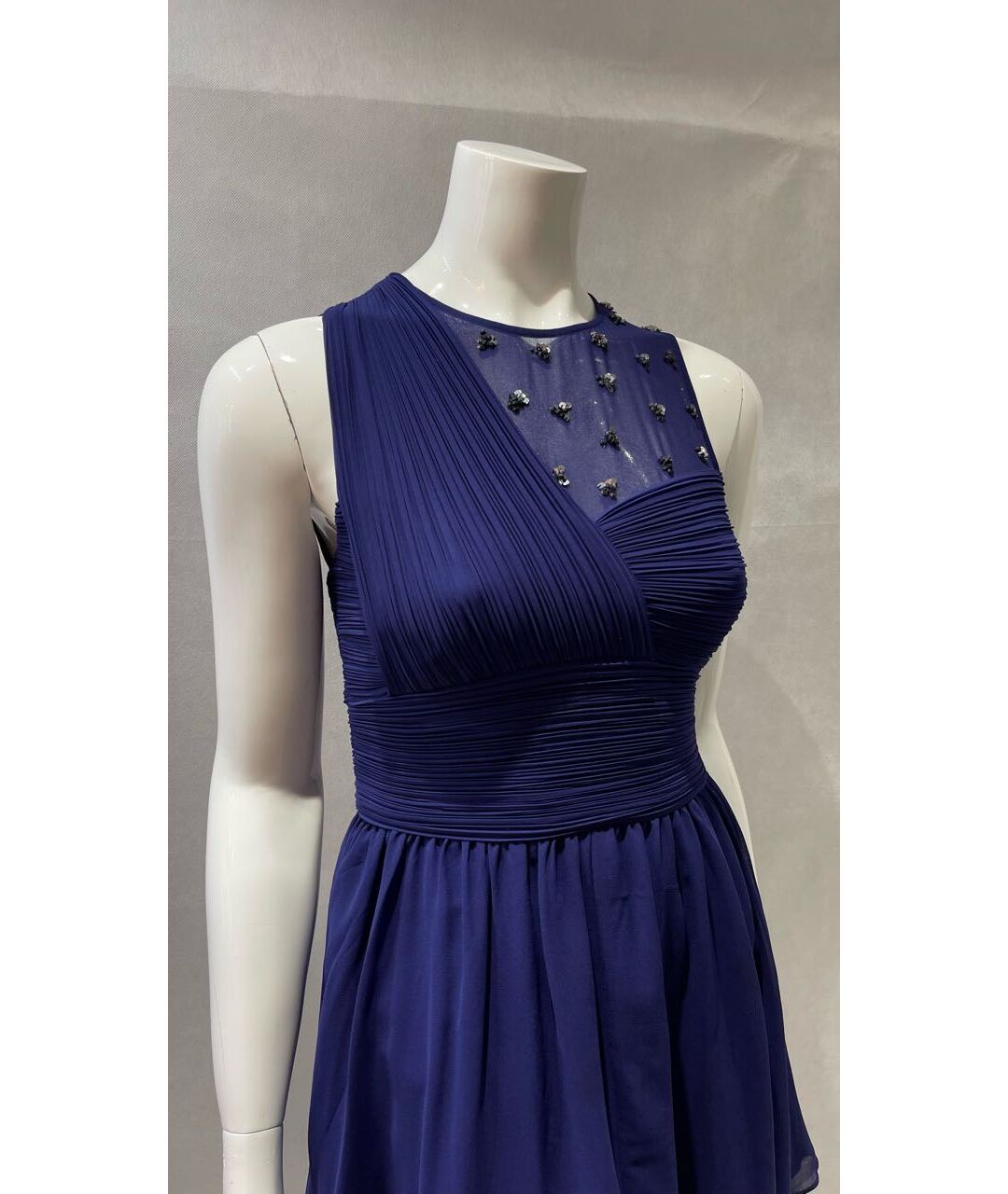 ARMANI EXCHANGE Фиолетовое повседневное платье, фото 4