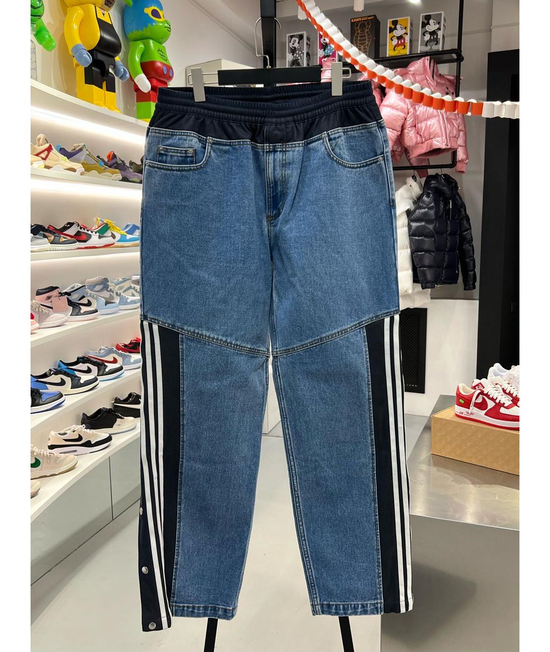 KITH Темно-синие хлопковые джинсы, фото 7