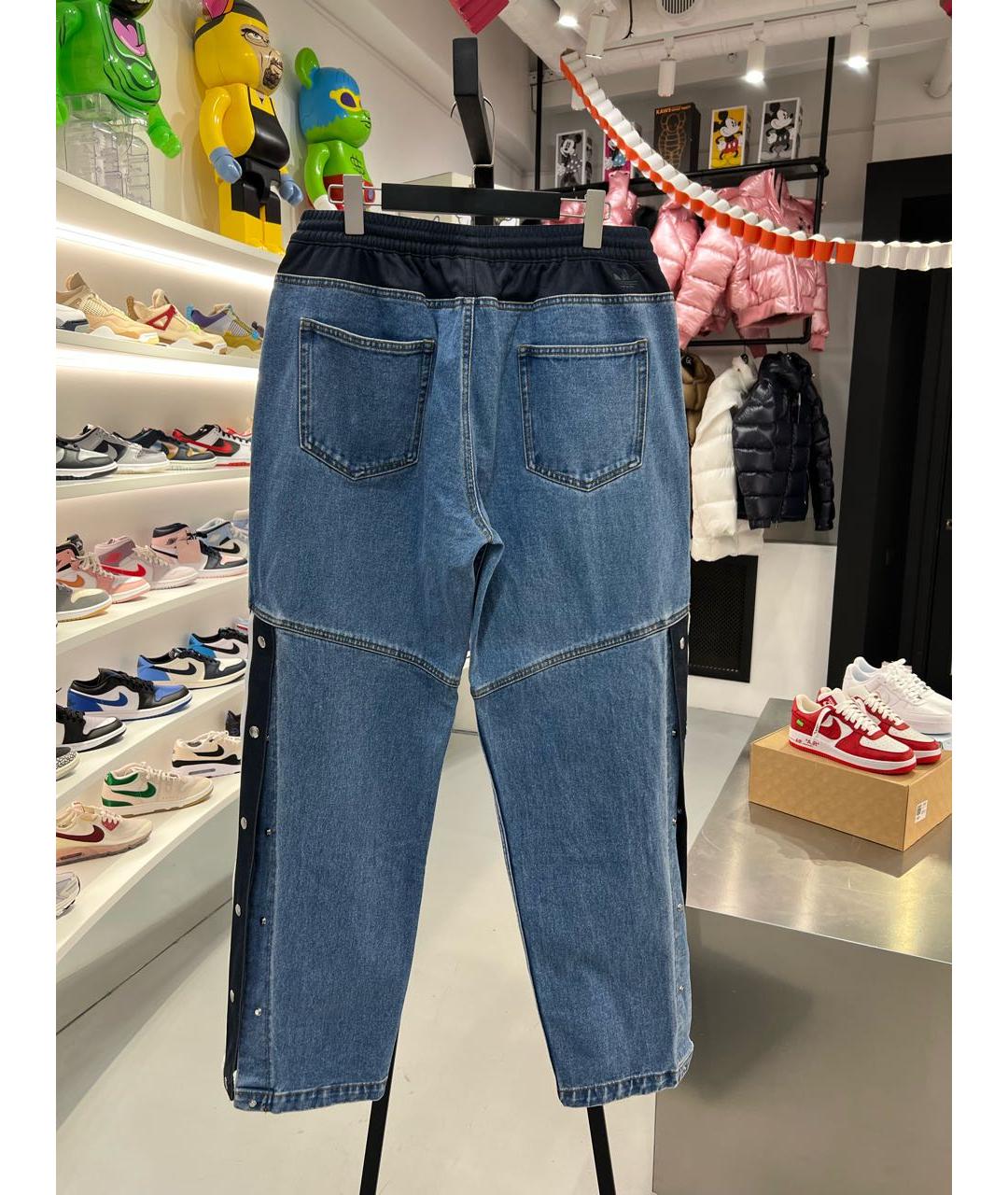 KITH Темно-синие хлопковые джинсы, фото 2