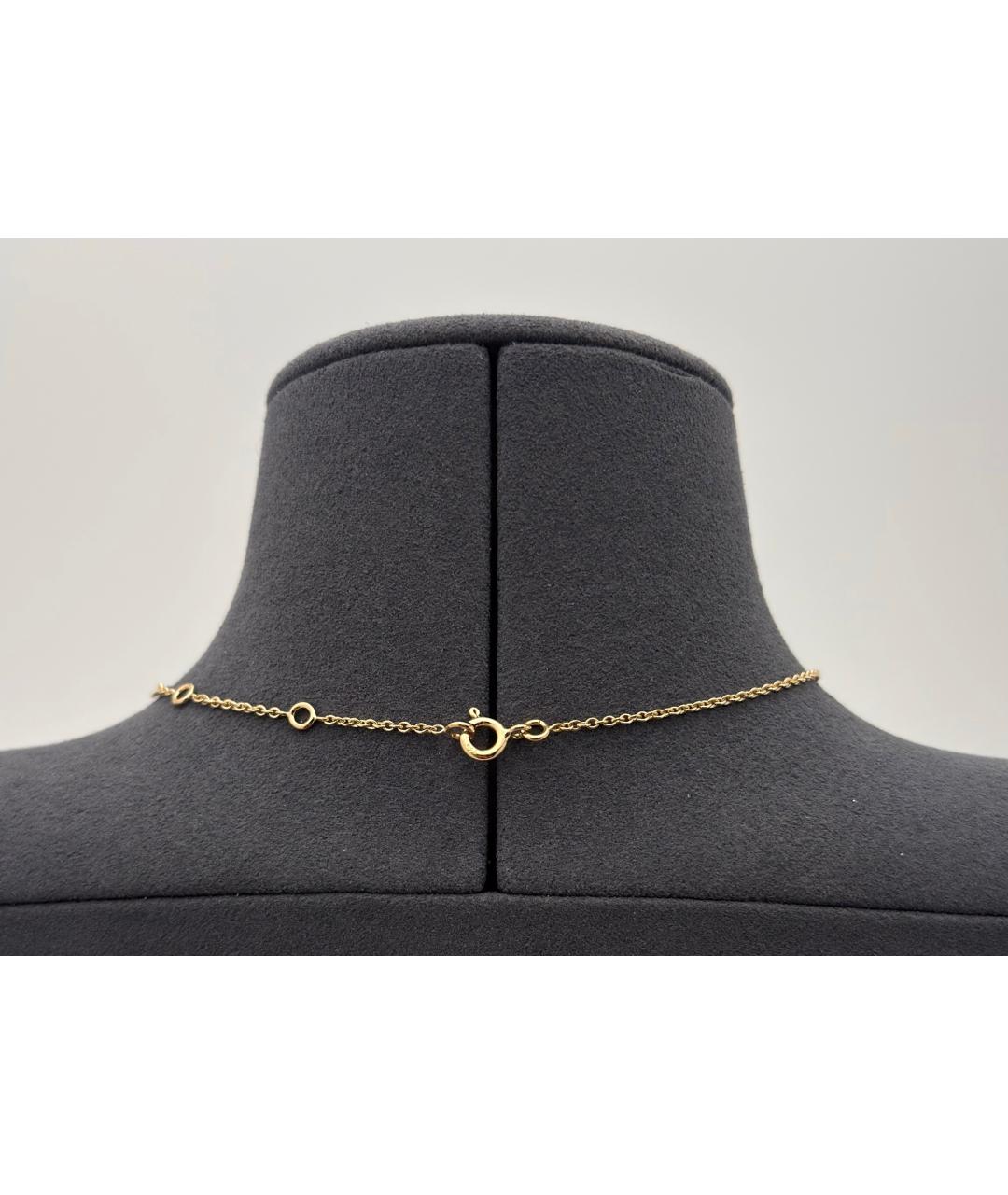 CHRISTIAN DIOR Золотое колье из желтого золота, фото 3