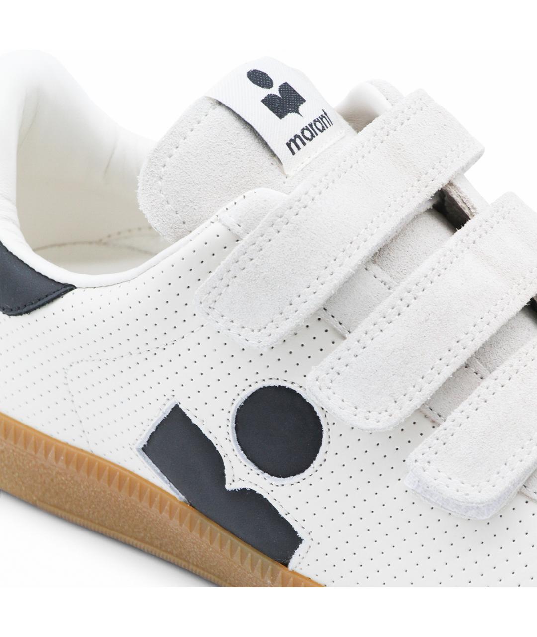 ISABEL MARANT Белые кожаные кеды, фото 4