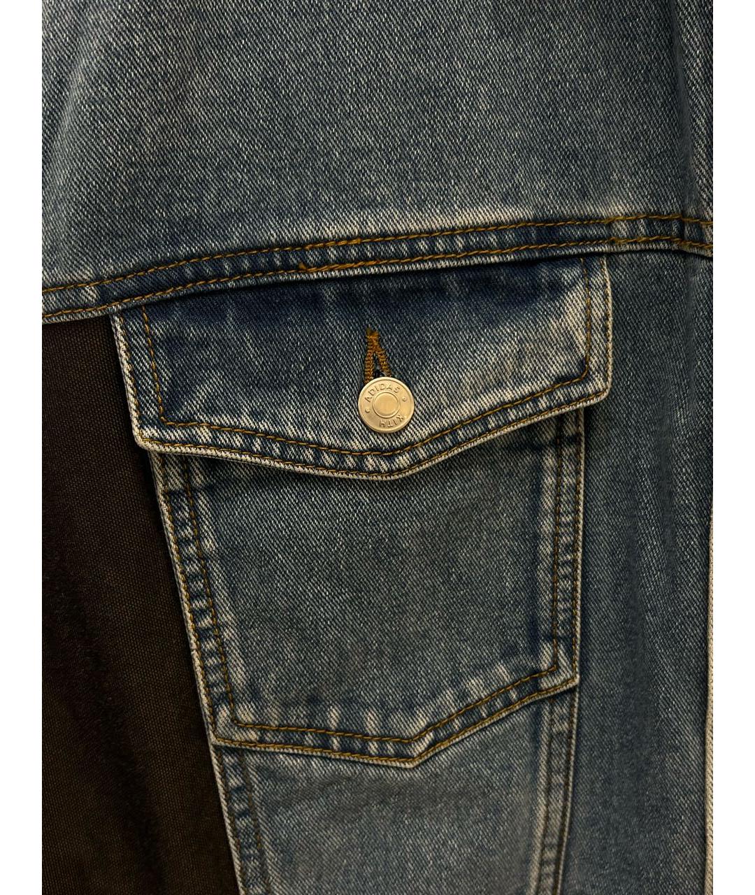 KITH Темно-синяя деним куртка, фото 6