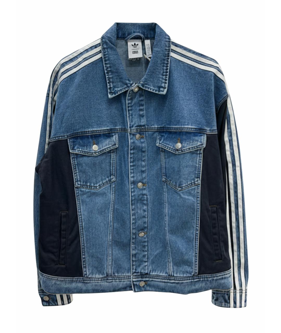 KITH Темно-синяя деним куртка, фото 1