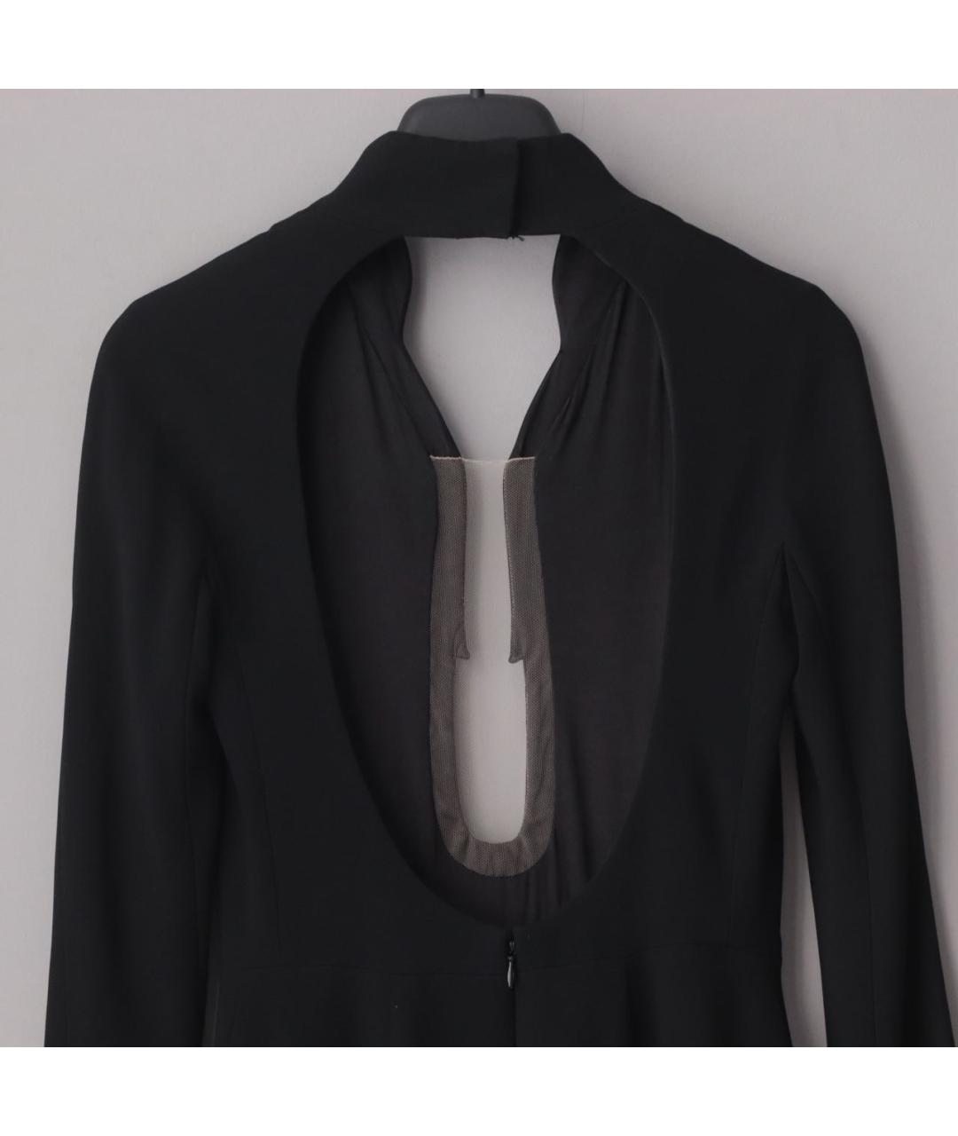 TOM FORD Черное вискозное коктейльное платье, фото 6