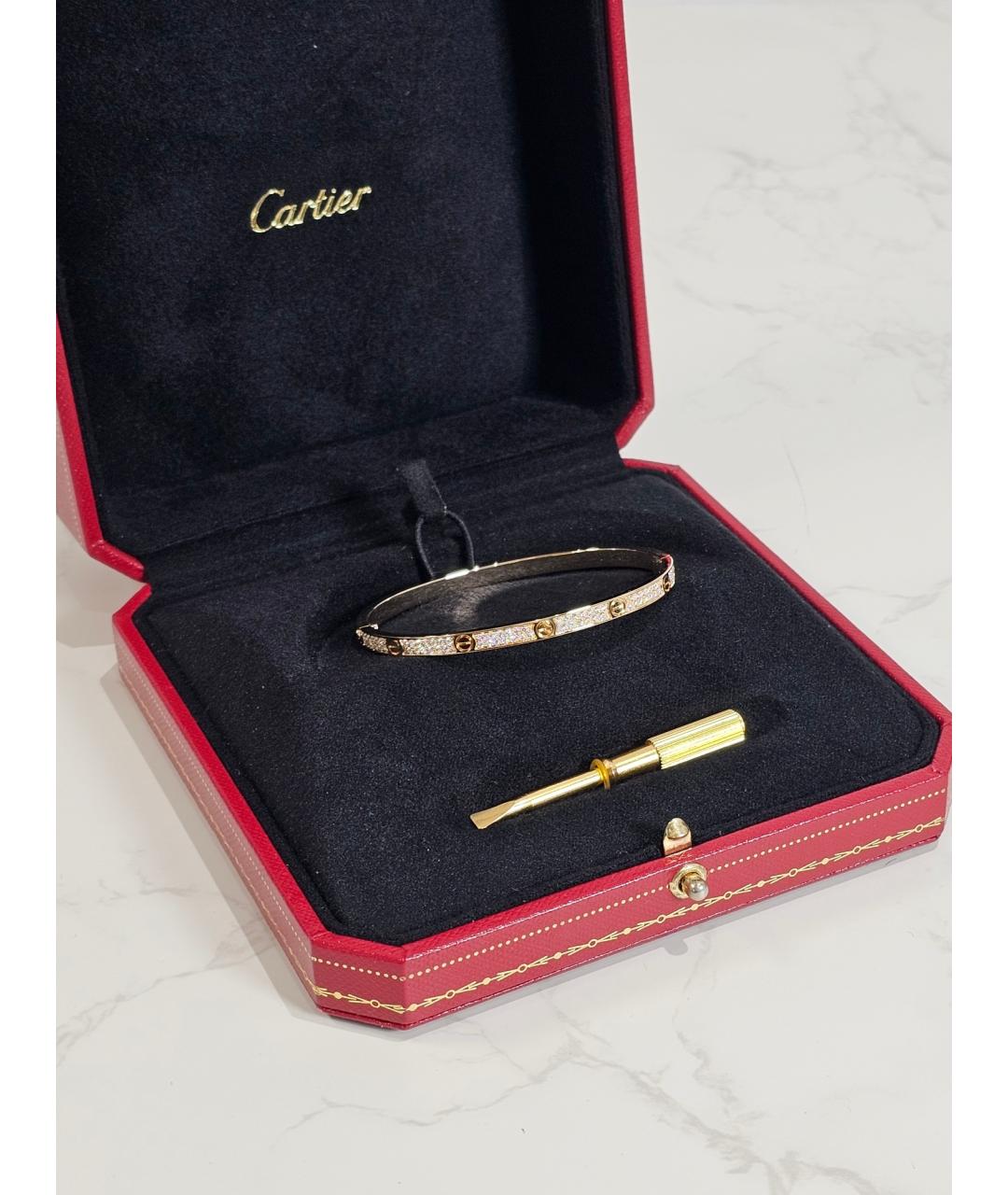 CARTIER Золотой браслет из желтого золота, фото 2