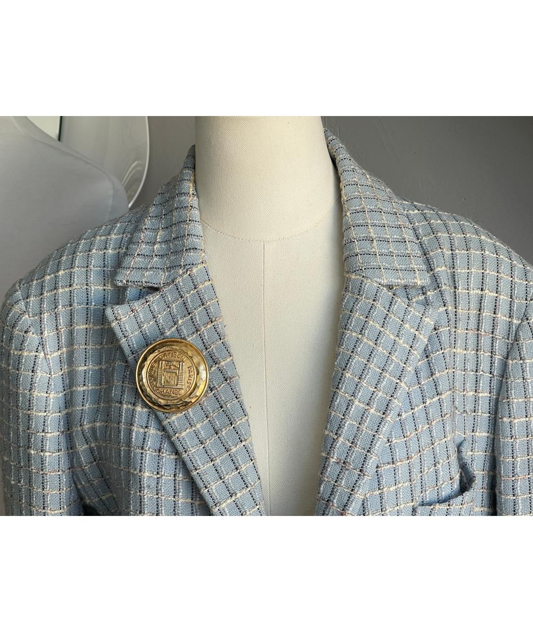 CHANEL Золотая металлическая булавка / брошь, фото 2