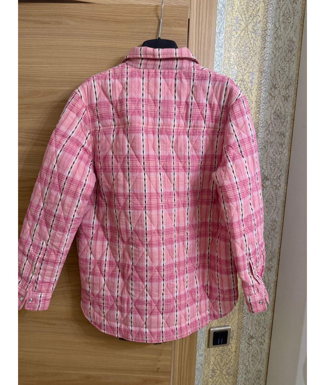 ISABEL MARANT ETOILE Розовая хлопковая куртка, фото 6