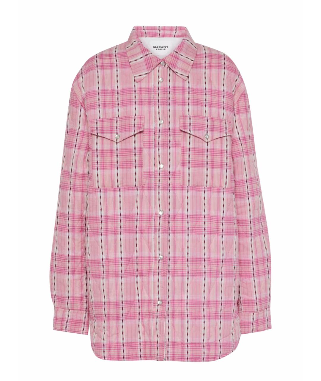 ISABEL MARANT ETOILE Розовая хлопковая куртка, фото 1