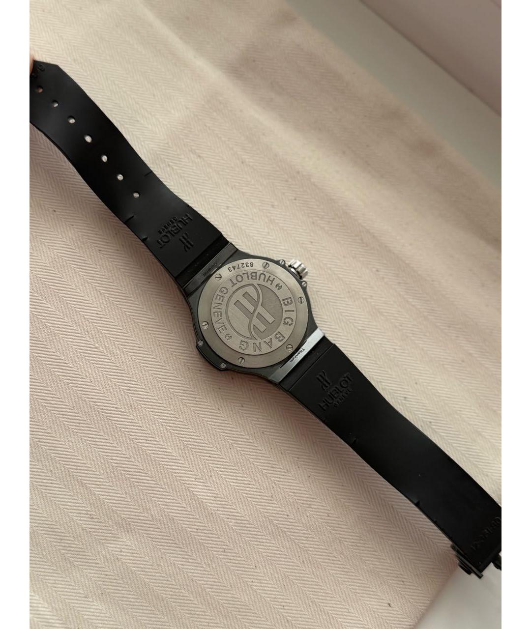 HUBLOT Черные металлические часы, фото 7