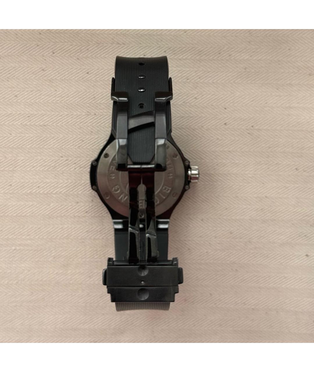 HUBLOT Черные металлические часы, фото 2