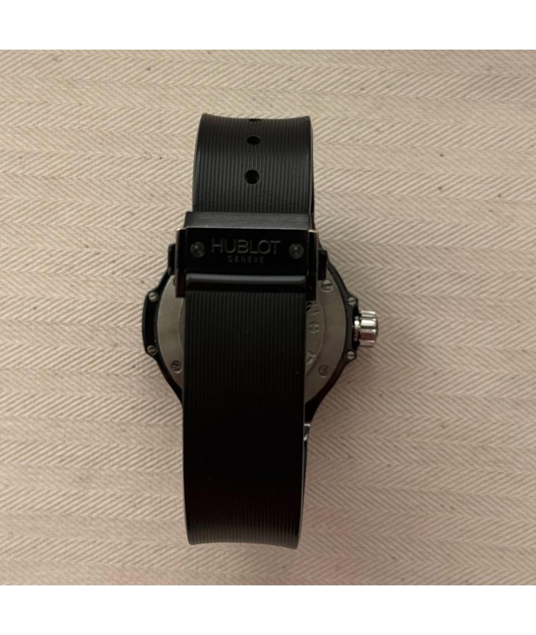 HUBLOT Черные металлические часы, фото 3