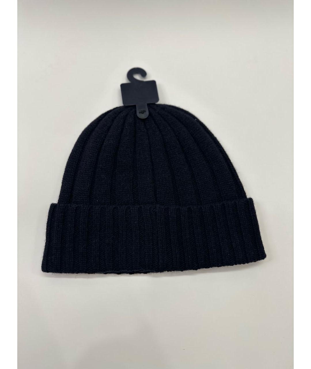POLO RALPH LAUREN Темно-синяя шерстяная шапка, фото 3