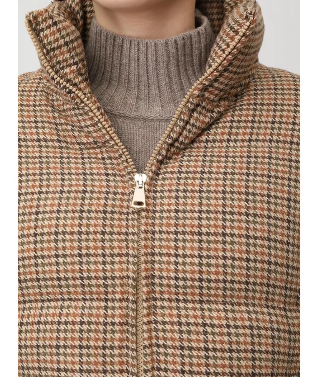 MC2 SAINT BARTH Коричневая полиэстеровая куртка, фото 5