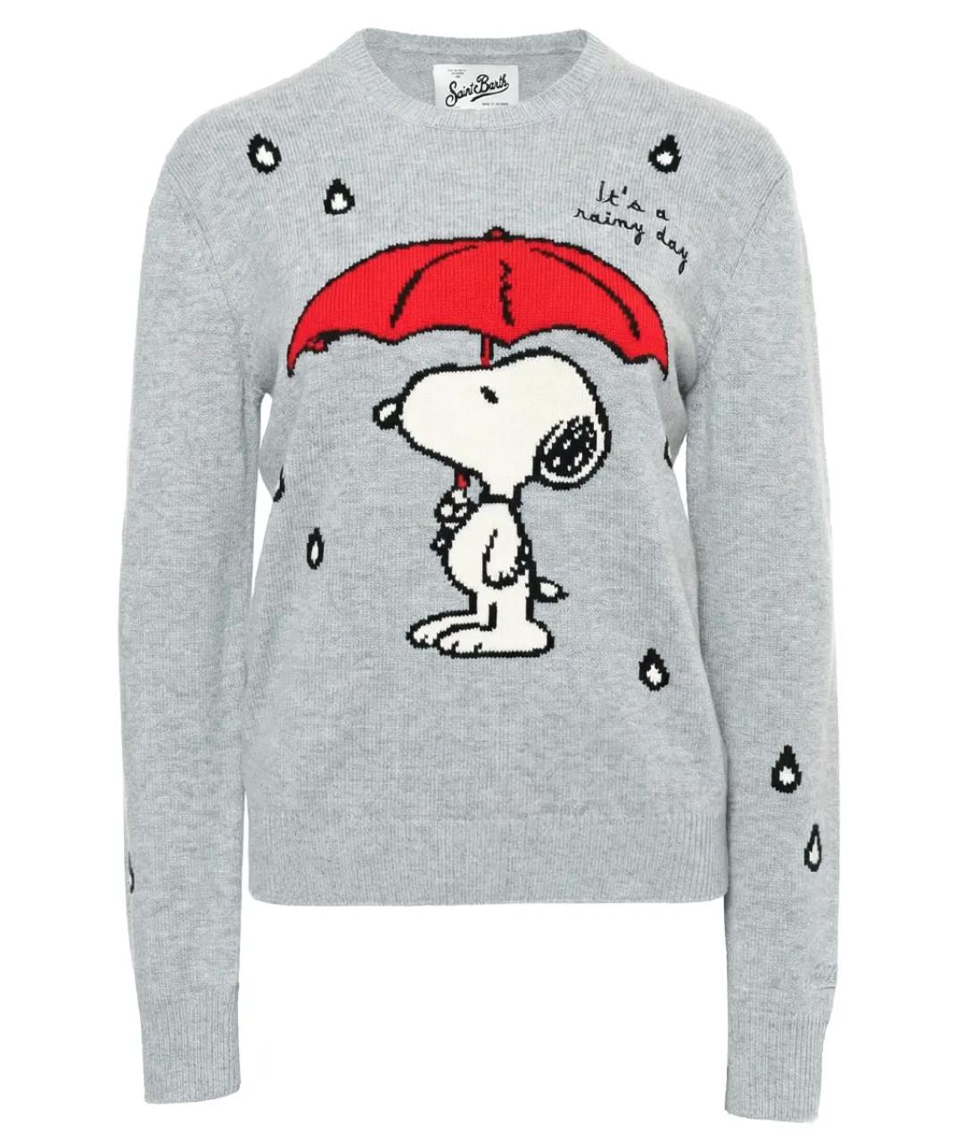 MC2 SAINT BARTH Серый шерстяной джемпер / свитер, фото 1