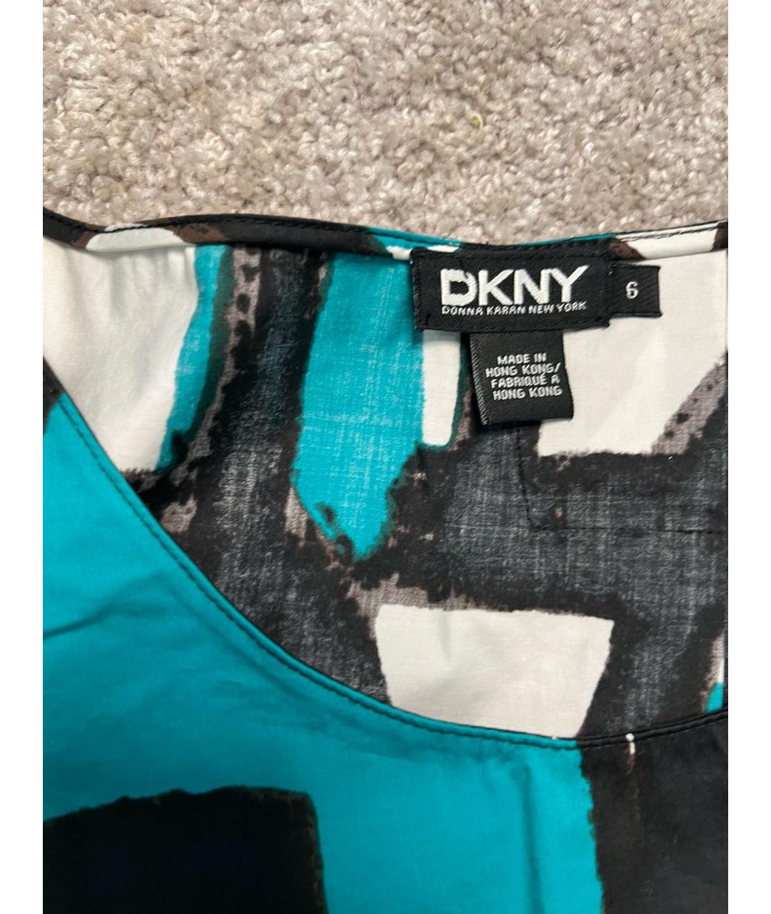 DKNY Мульти хлопковая блузы, фото 3