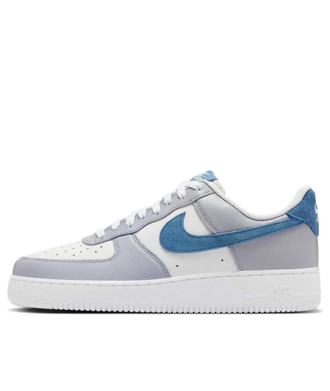 NIKE Серые замшевые низкие кроссовки / кеды, фото 5