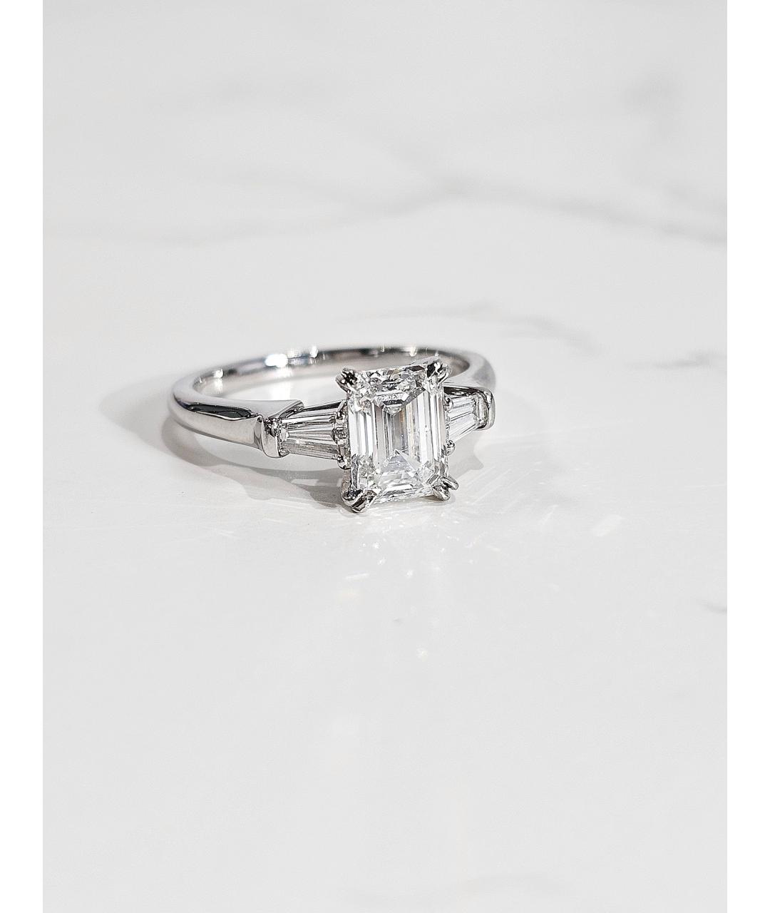 Harry Winston Серебряное платиновое кольцо, фото 3