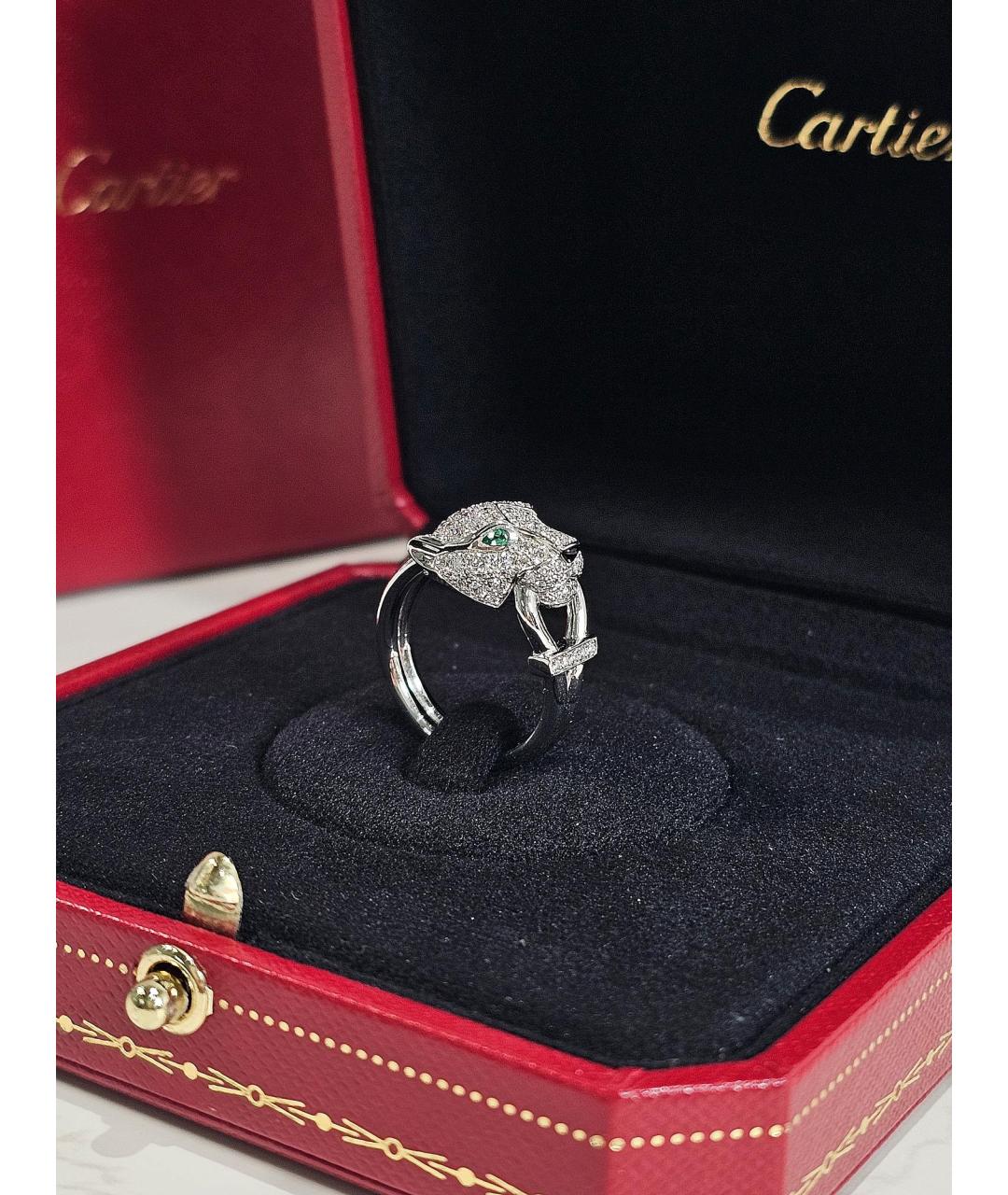 CARTIER Серебряное кольцо из белого золота, фото 3