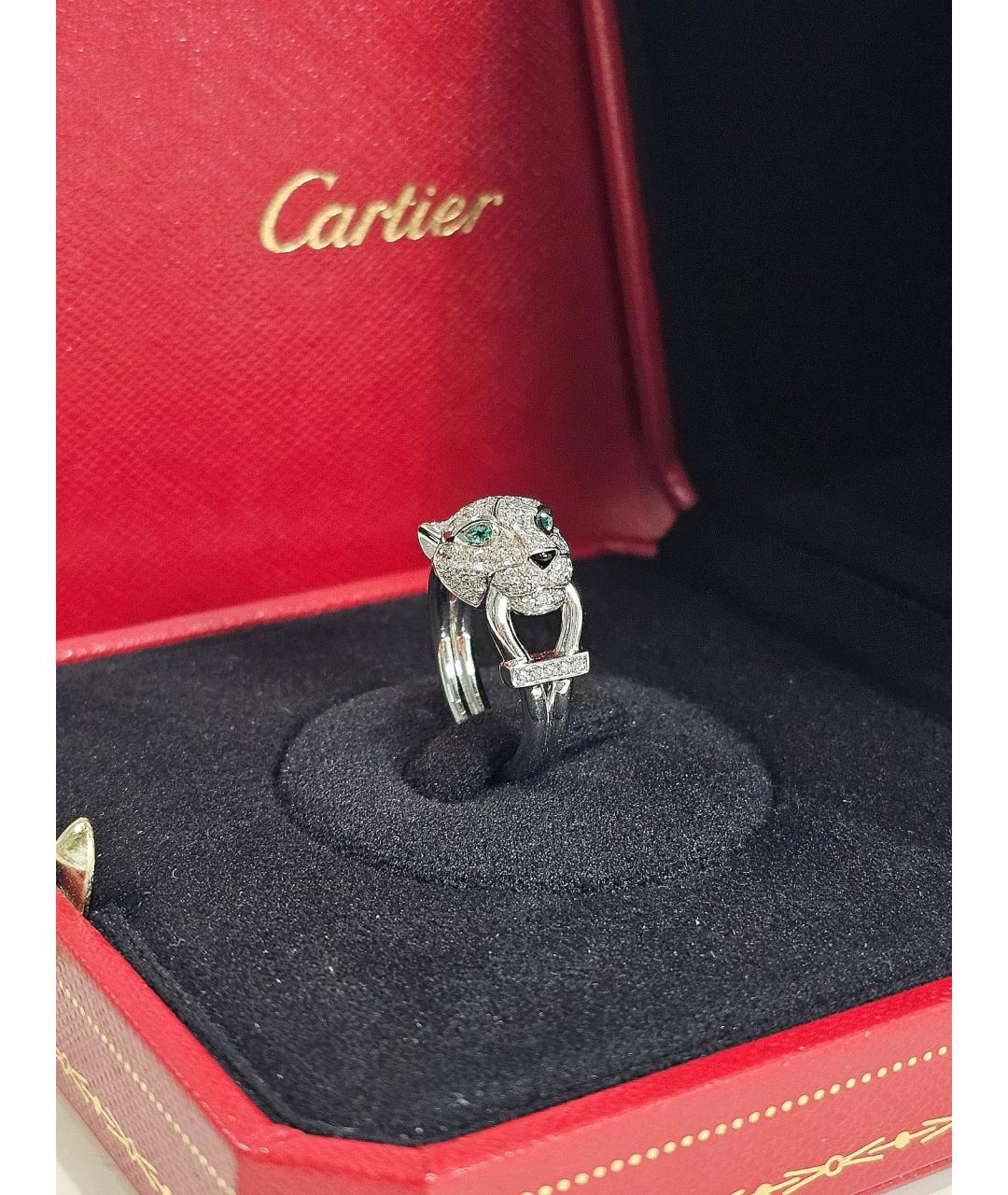 CARTIER Серебряное кольцо из белого золота, фото 4